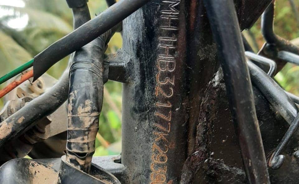 Modifikasi motor hasil pencurian. (IDN Times/Istimewa).