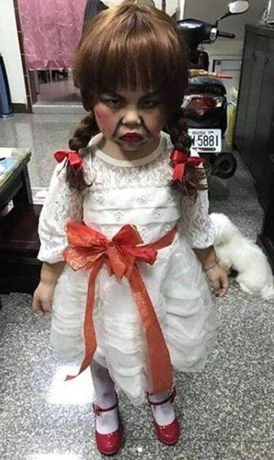 kostum halloween anak-anak (instagram.com/humoor.id)