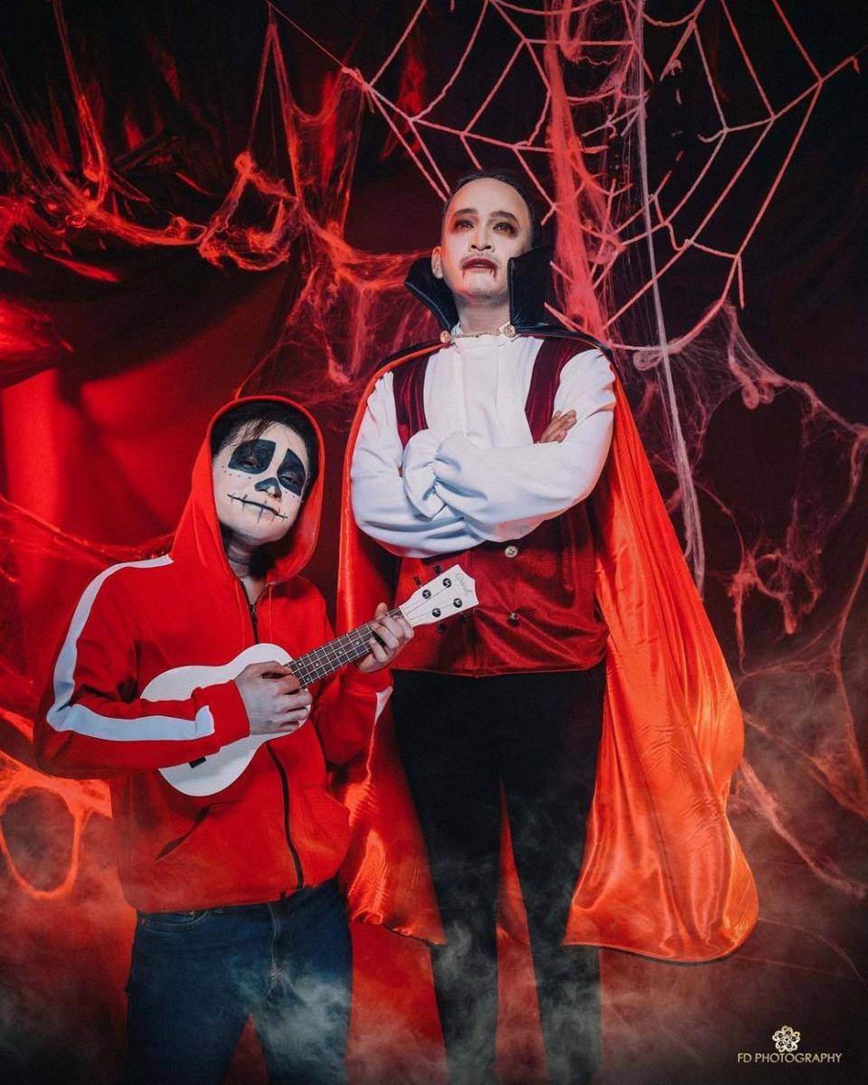Keluarga Ruben Onsu rayakan Halloween (@fdphotography90 via instagram.com/betrandpetoputraonsu))