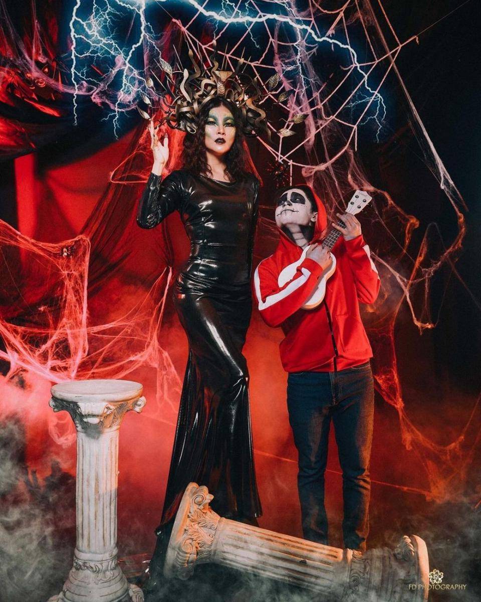 Keluarga Ruben Onsu rayakan Halloween (@fdphotography90 via instagram.com/betrandpetoputraonsu)