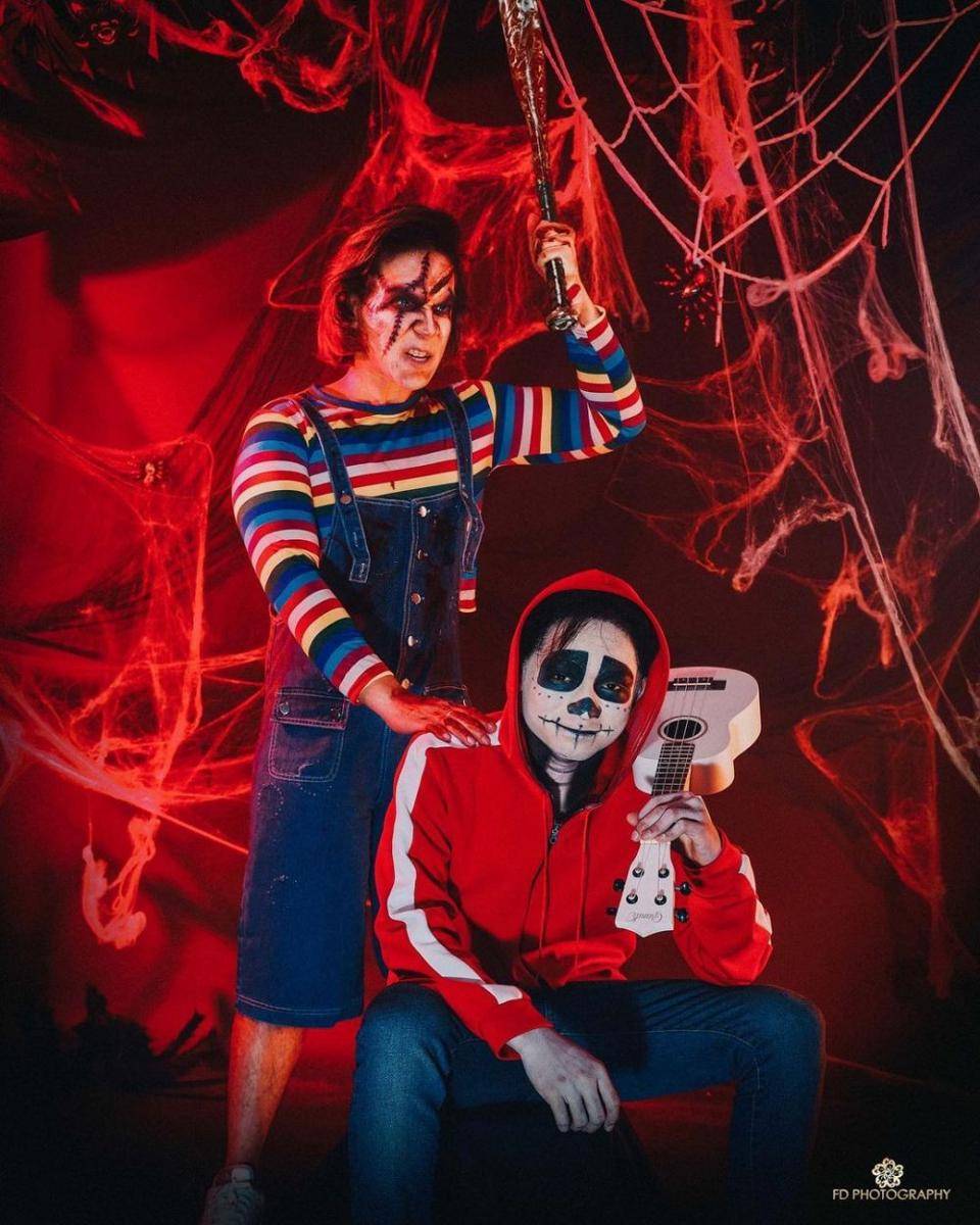 Keluarga Ruben Onsu rayakan Halloween (@fdphotography90 via instagram.com/betrandpetoputraonsu)