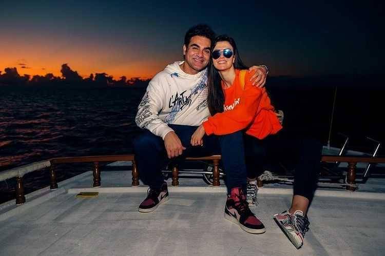 Arbaaz Khan dan pacar (instagram.com/arbaazkhanofficial)