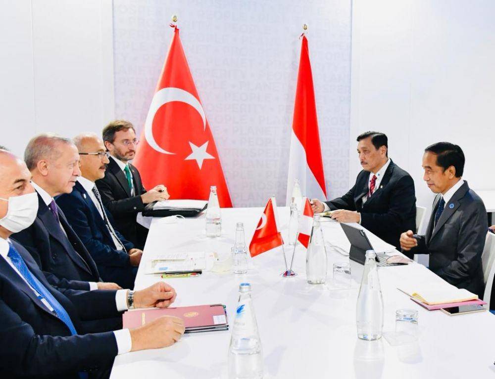 Presiden Jokowi bertemu Presiden Erdogan (Dok.Biro Pers Kepresidenan)