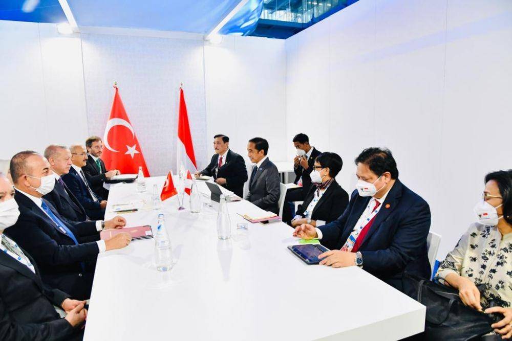 Presiden Jokowi bertemu Presiden Erdogan (Dok.Biro Pers Kepresidenan)