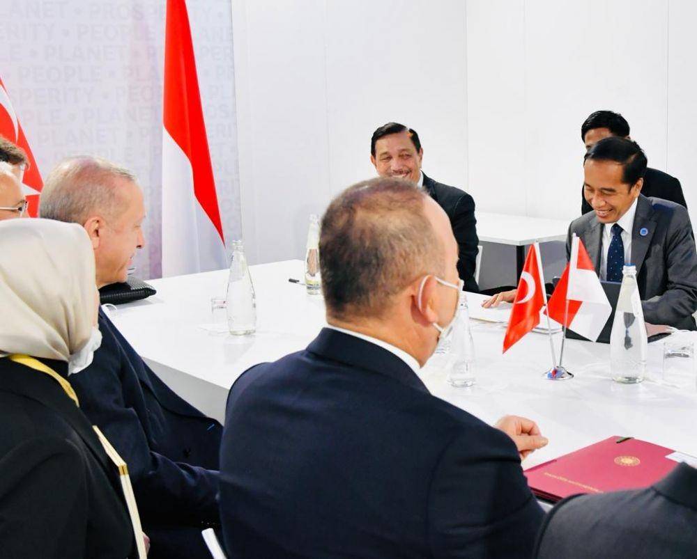 Presiden Jokowi bertemu Presiden Erdogan (Dok.Biro Pers Kepresidenan)