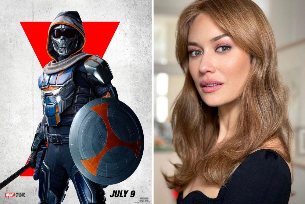 Olga Kurylenko sebagai Taskmaster di film Black Widow (instagram.com/black.widow dan instagram.com/olgakurylenkoofficial)