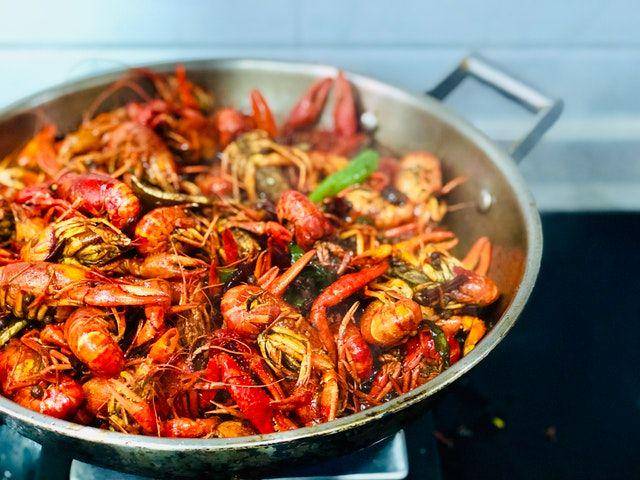 ilustrasi seafood(Pexels.com/奥尼尔 孙)