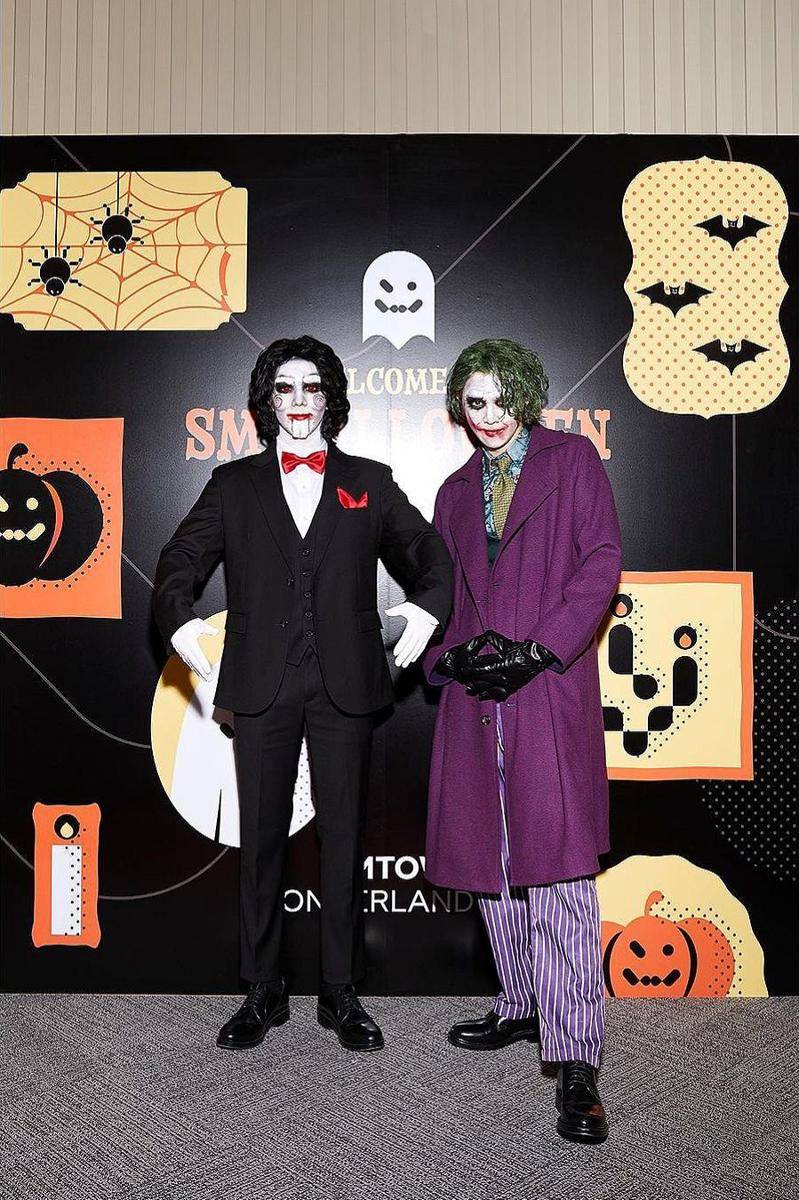 Shotaro dan Sungchan NCT di SM Halloween House 2021 (instagram.com/smtown)