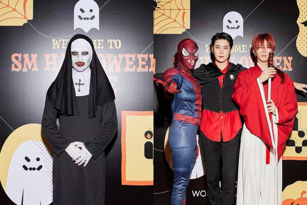artis SM Entertainment di acara SM Halloween House 2021 (instagram.com/smtown)