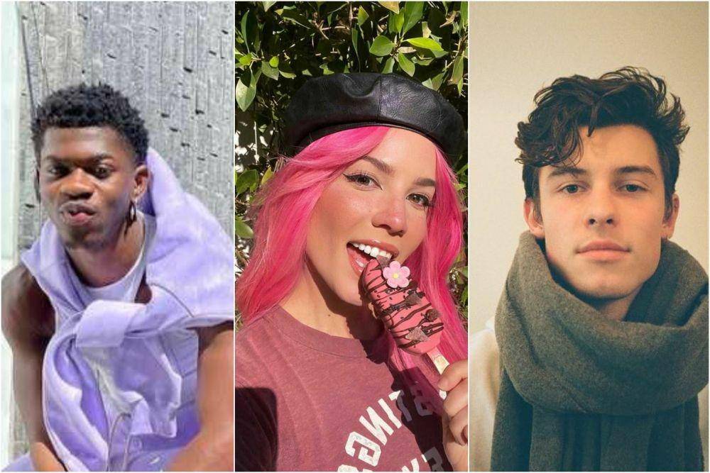 Lil Nas X, Halsey, dan Shawn Mendes (instagram.com/lilnasx | instagram.com/iamhalsey | instagram.com/shawnmendes)