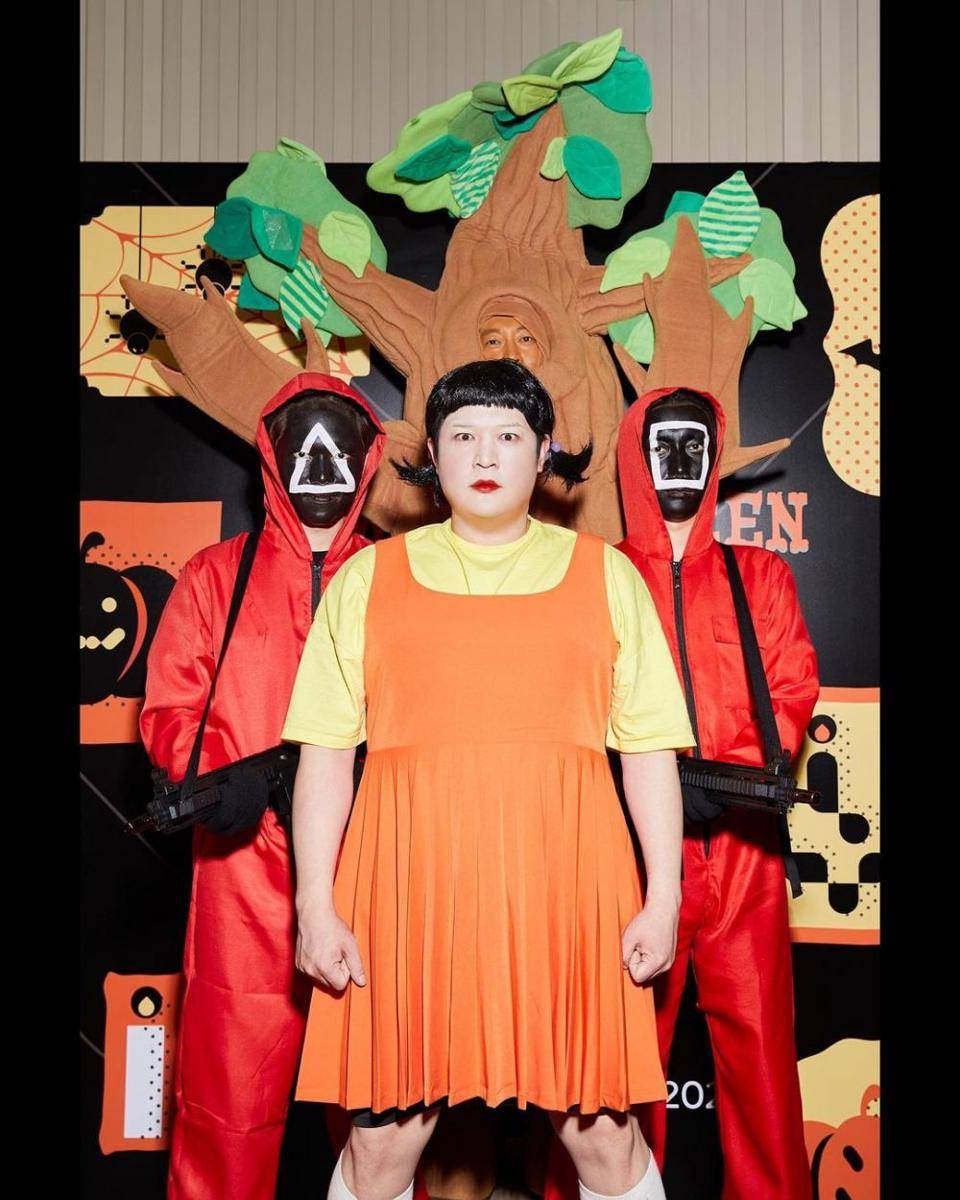 potret Shindong Super Junior di SM Halloween House (instagram.com/smtown)