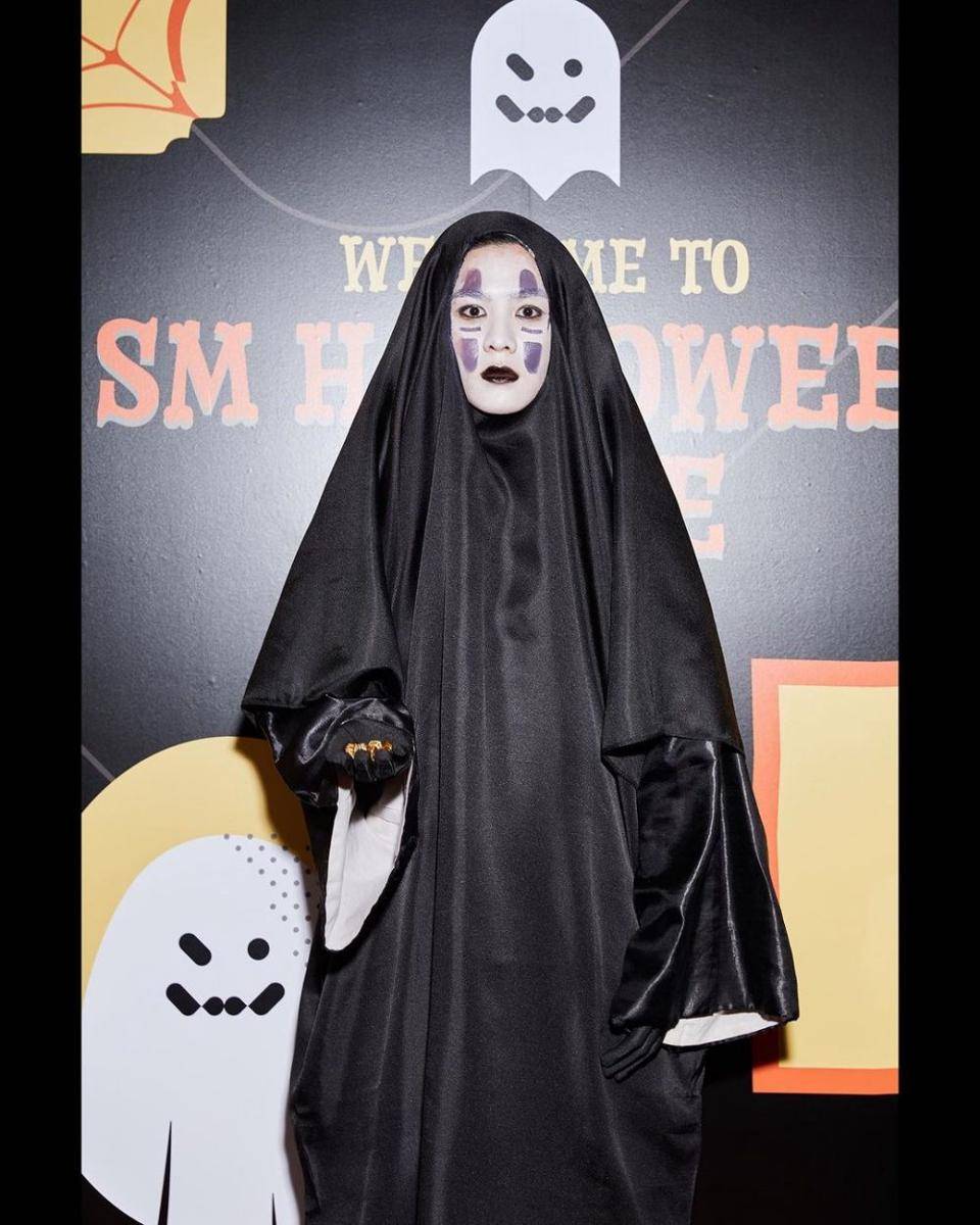 potret Kun WayV di SM Halloween House (instagram.com/smtown)