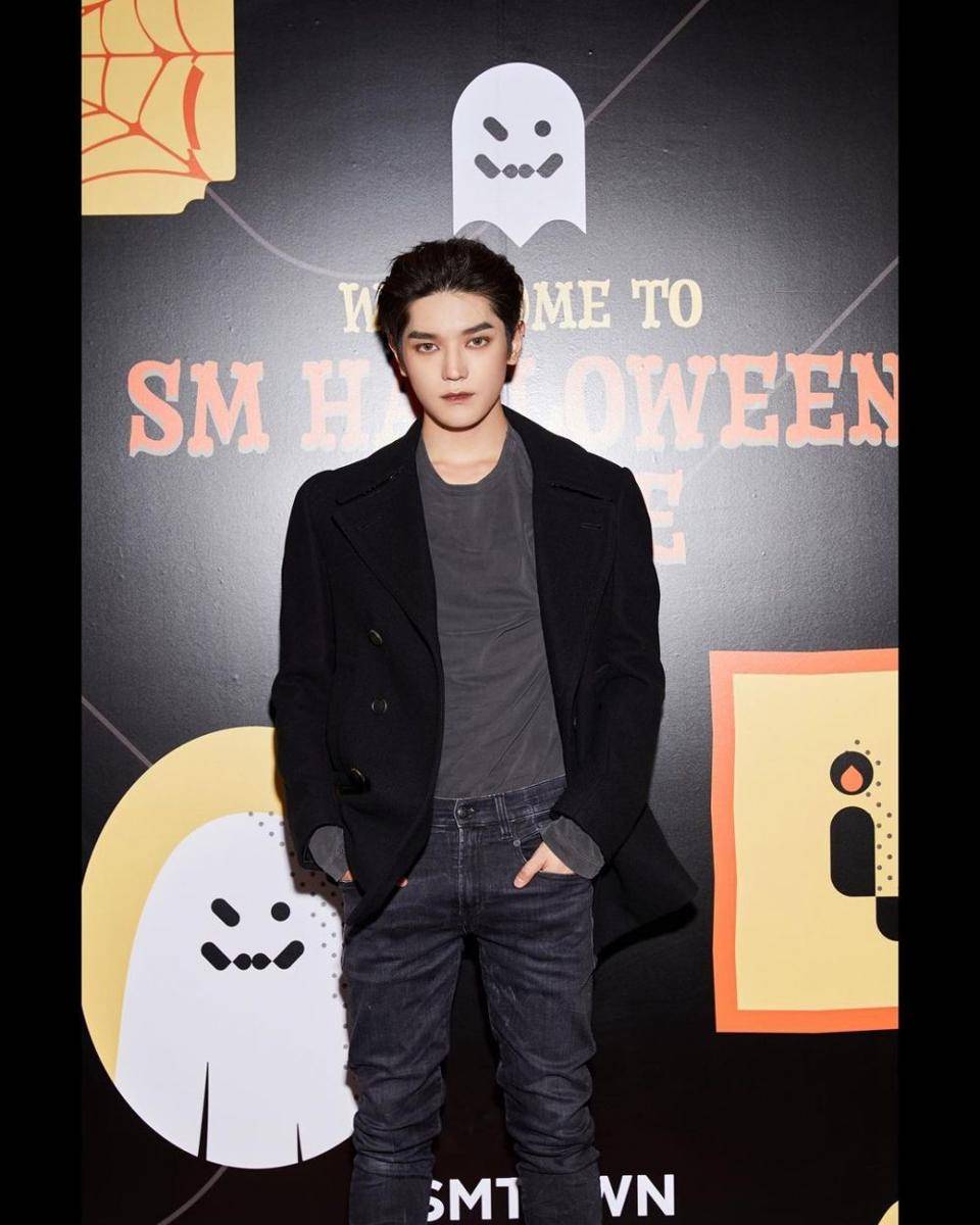 potret Taeyong NCT di SM Halloween House (instagram.com/smtown)