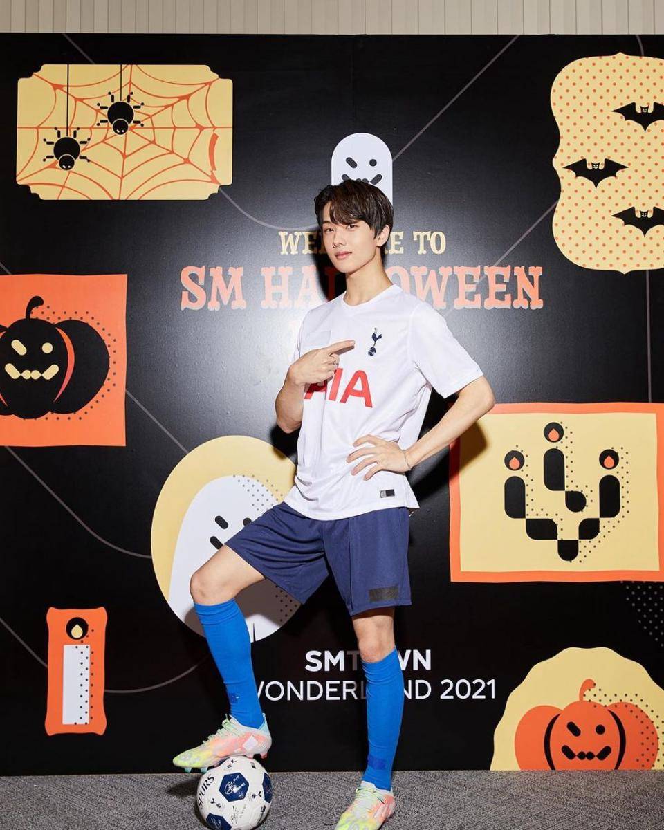 potret Jisung NCT di SM Halloween House (instagram.com/smtown)