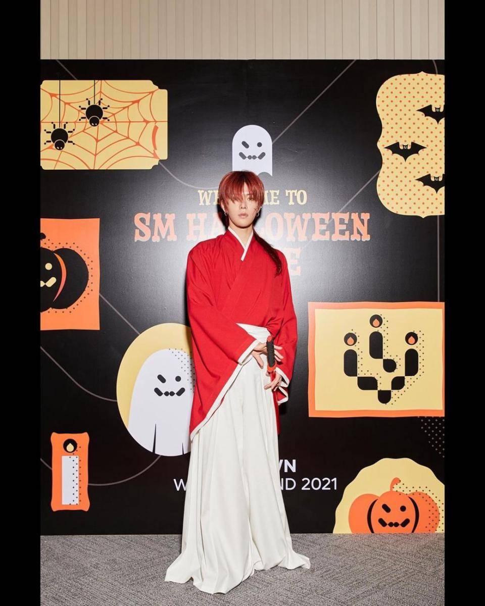 potret Yuta NCT di SM Halloween House (instagram.com/smtown)