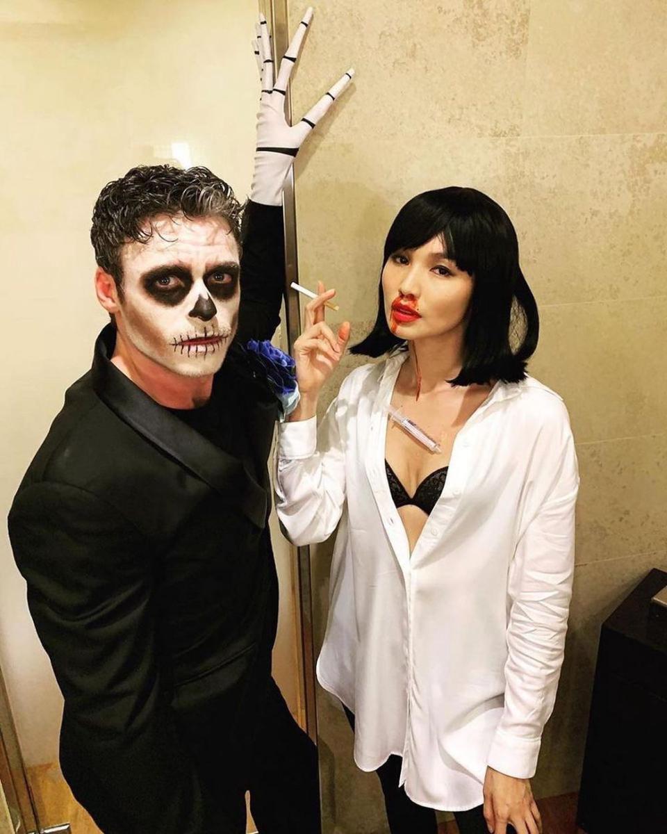 Richard Madden dan Gemma Chan (instagram.com/gemmachan)