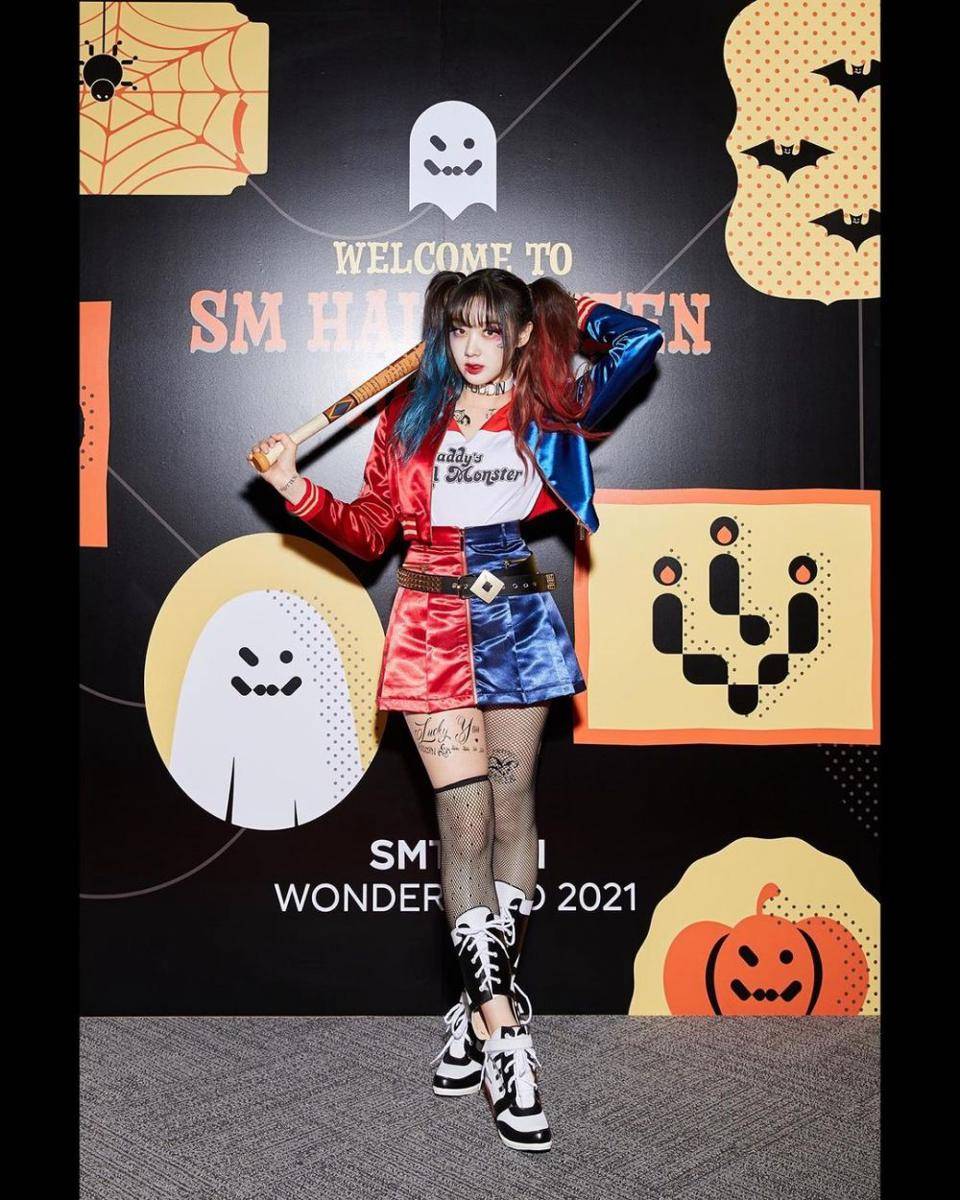 potret Giselle Aespa di SM Halloween House (instagram.com/smtown)