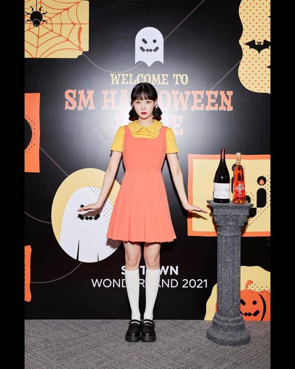 potret Winter Aespa di SM Halloween House (instagram.com/smtown)