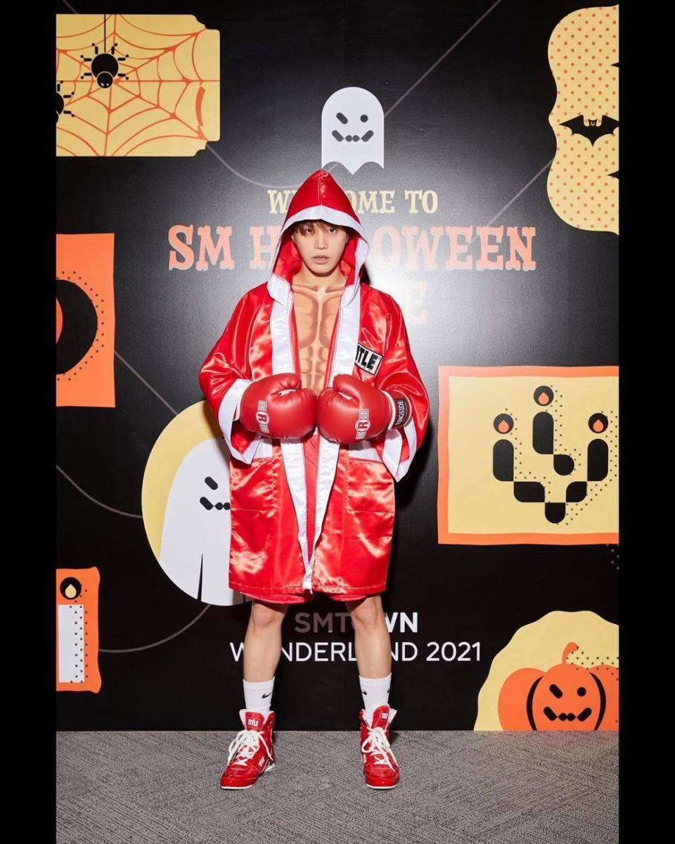potret Taeil NCT di SM Halloween House (instagram.com/smtown)