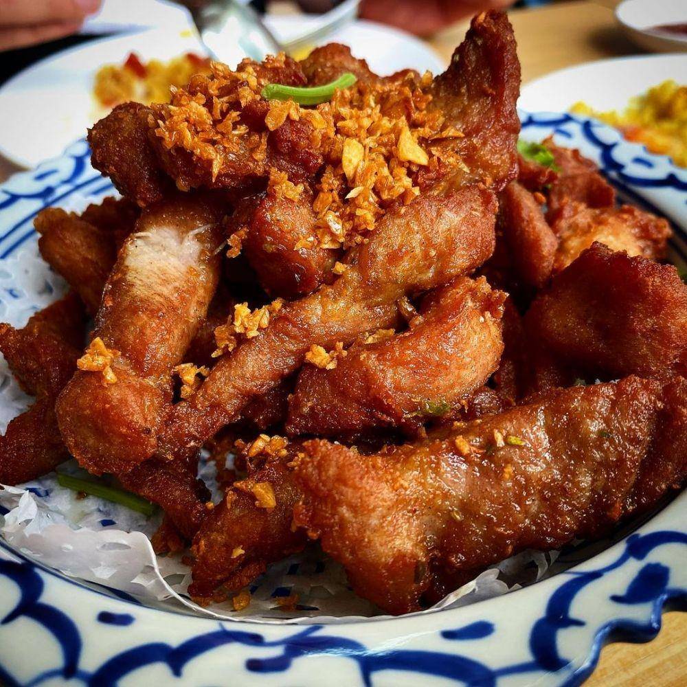 Babi goreng bawang putih (instagram.com/beautyinfoods)