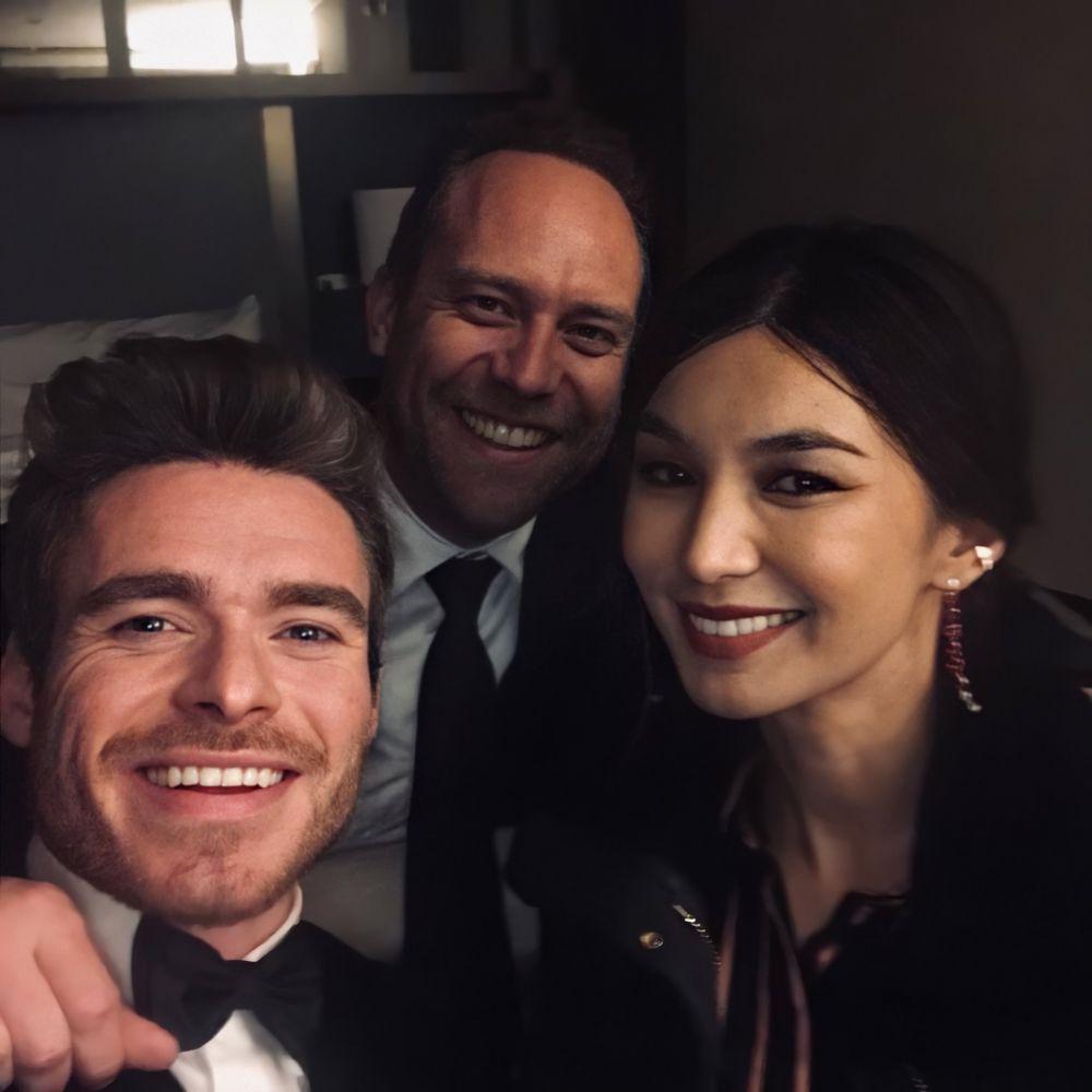 Richard Madden dan Gemma Chan (instagram.com/gemmachan)