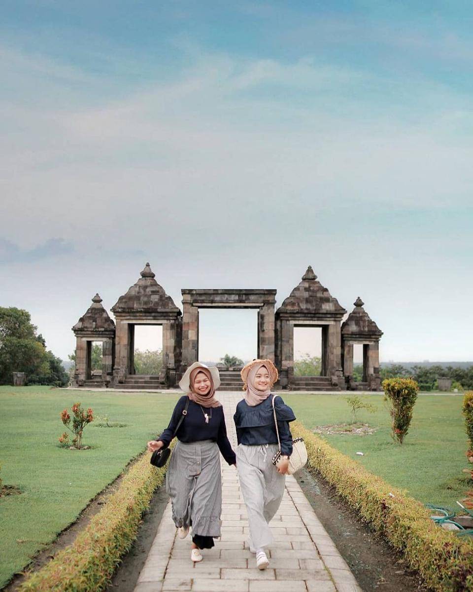 Candi Ratu Boko, Yogyakarta (instagram.com/masazies)
