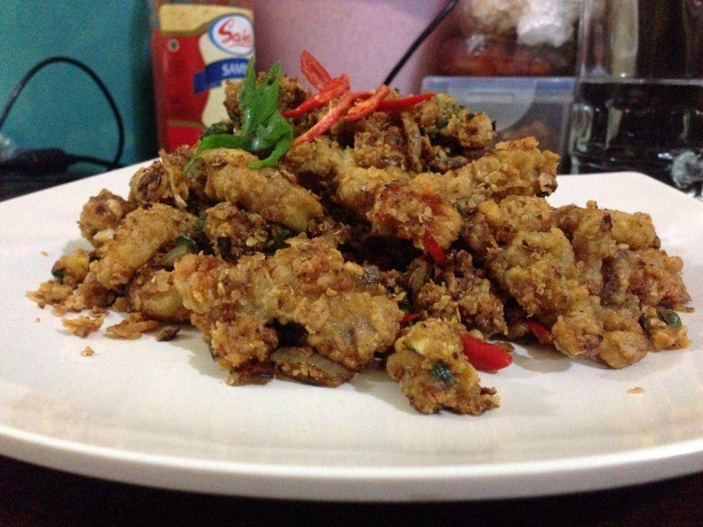 Ilustrasi udang goreng oatmeal (twitter.com/insaari_)
