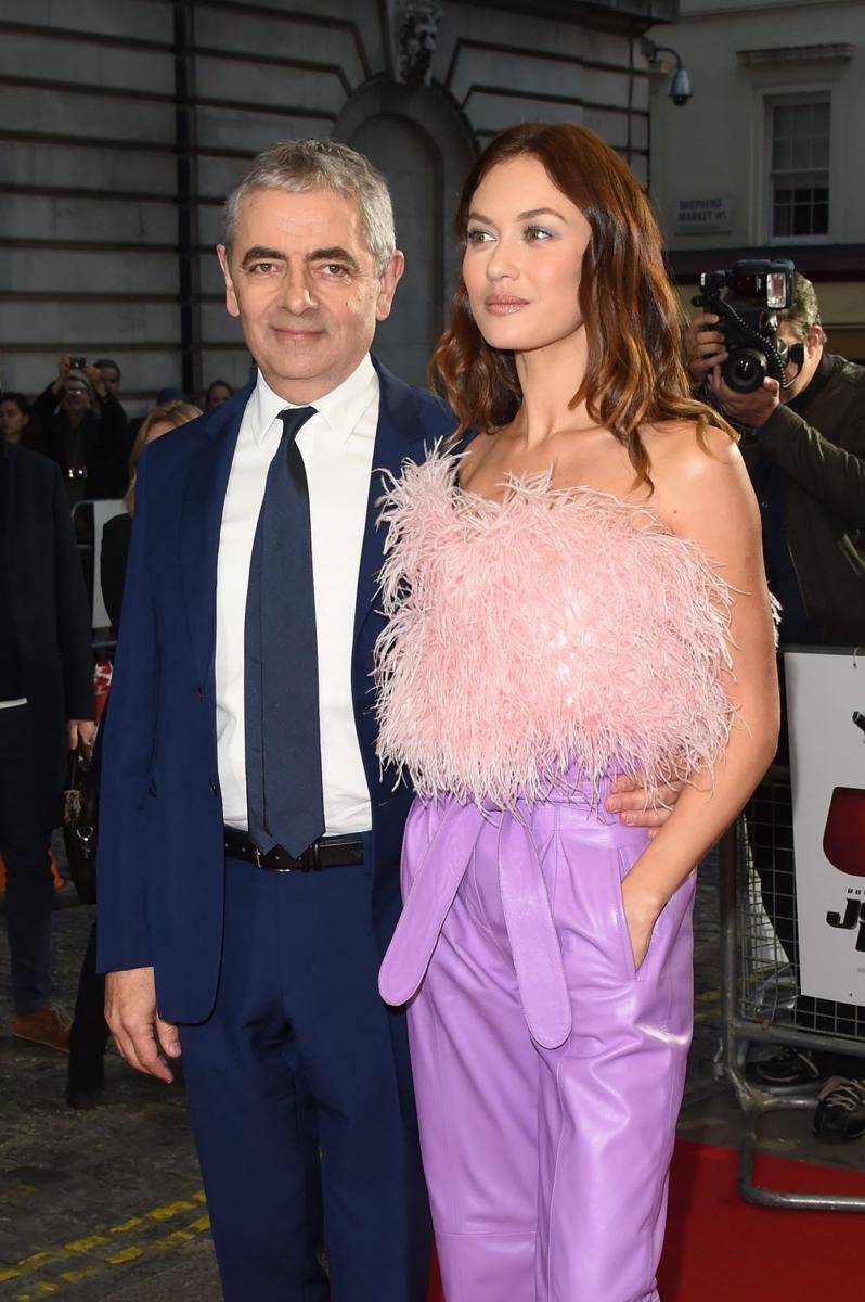 Rowan Atkinson dan Olga Kurylenko (twitter.com/OlyaKurylenko)