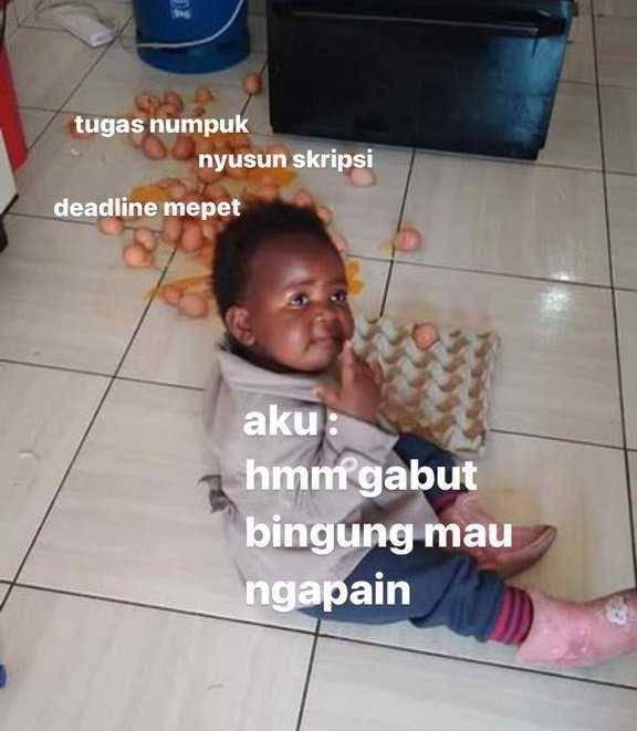 meme seputar kuliah (twitter.com/matchalite)