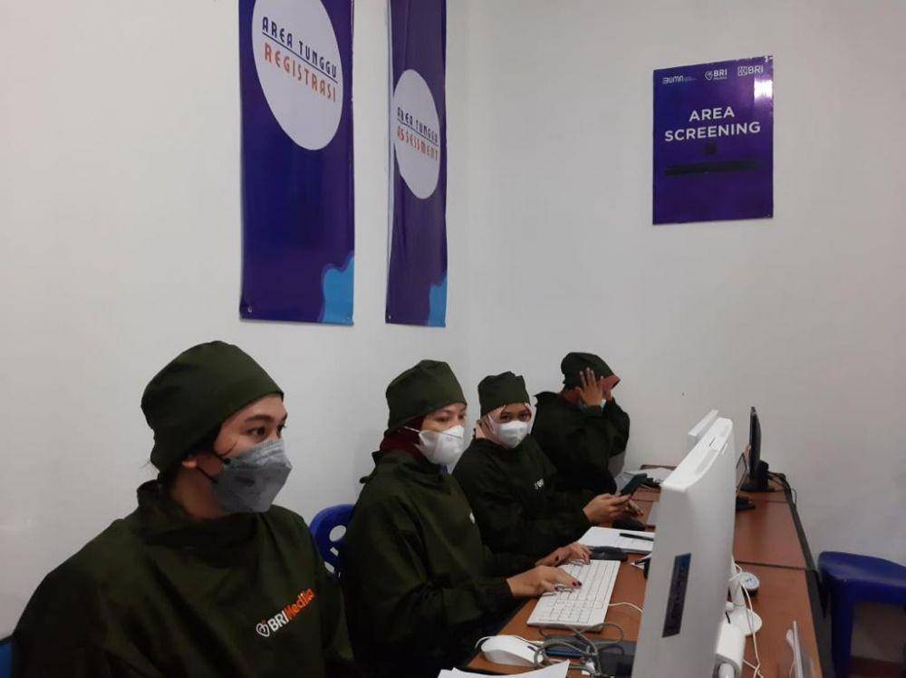 BRI terus secara aktif mendukung program vaksinasi yang dicanangkan Pemerintah untuk membentuk Herd Immunity secara nasional hingga akhir 2021. (Dok. BRI)