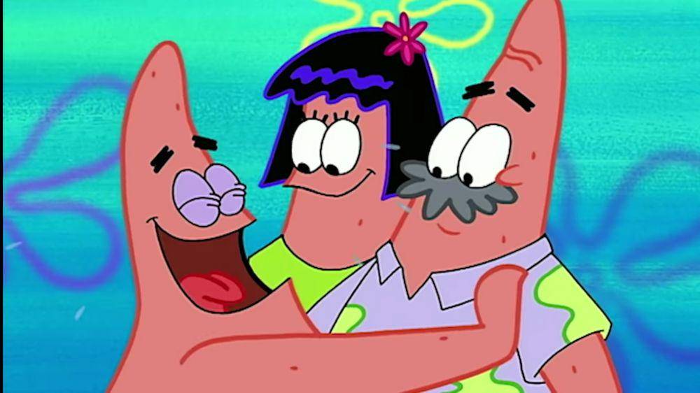 karakter Patrick, Mr. Herb dan Mrs. Margie Star (youtube.com/SpongeBob SquarePants Official)