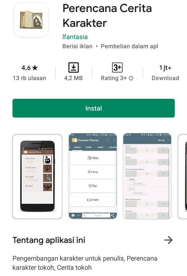 aplikasi belajar menulis (dok. Pribadi/play.google.com)