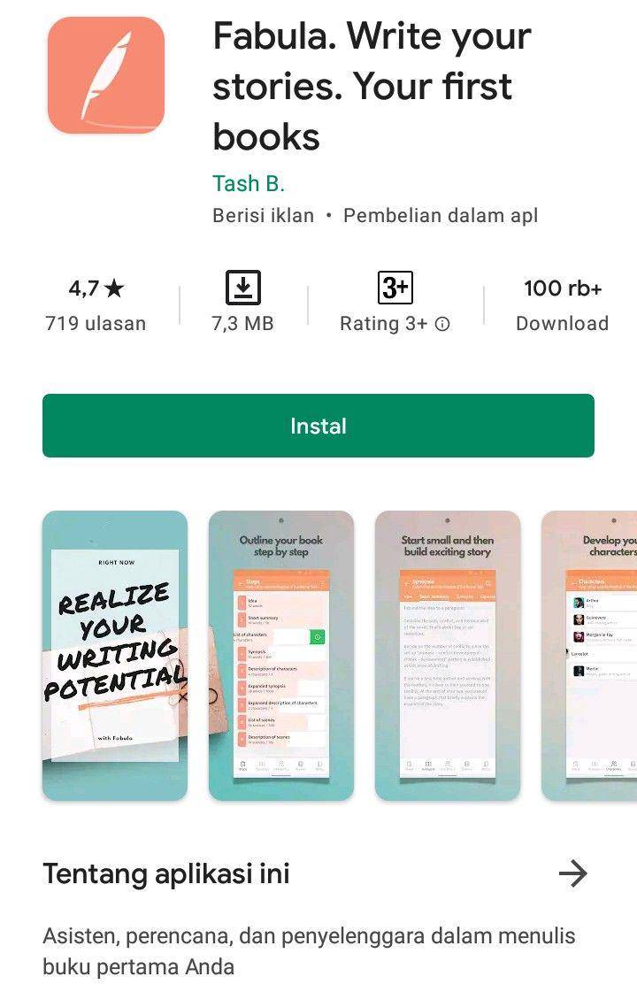 aplikasi belajar menulis (dok. Pribadi/play.google.com)