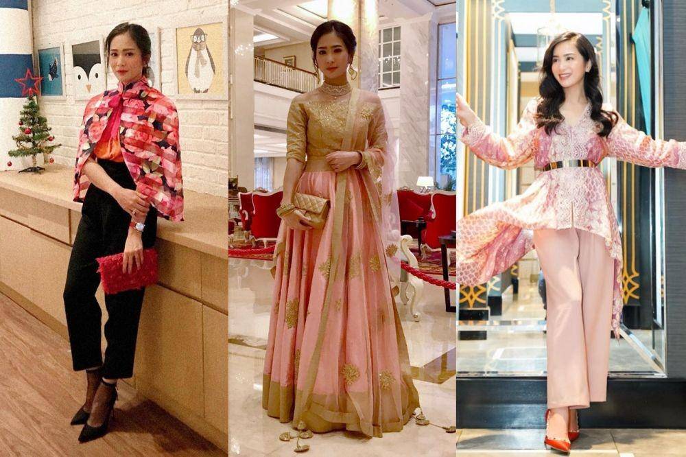 Style Kondangan Bunga Zainal (instagram.com/bungazainal05)