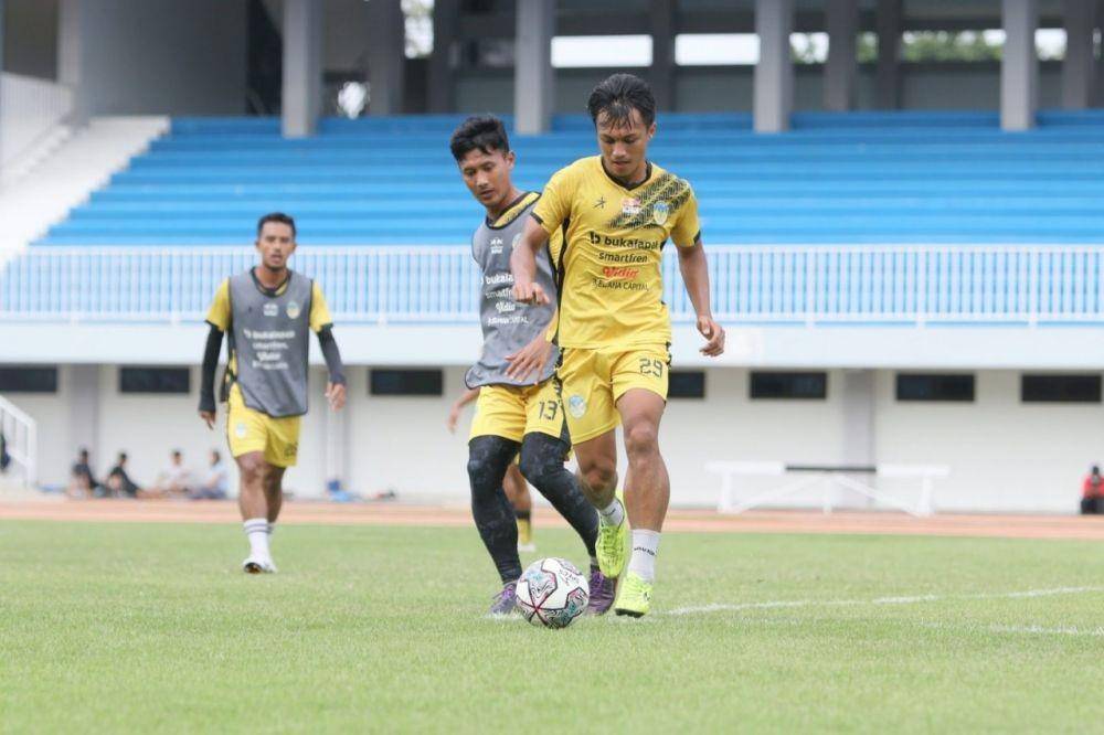 Latihan pemain PSIM Yogyakarta/psimjogja.id