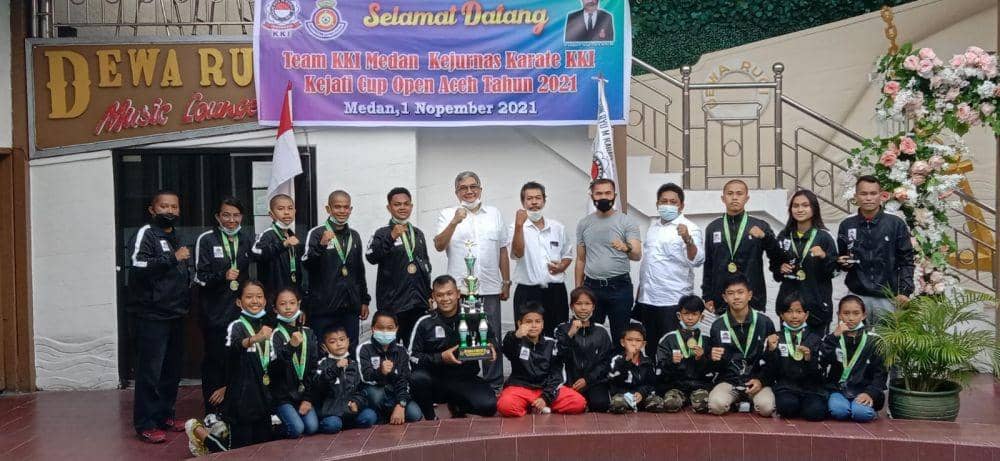Boyong 7 Emas di Kejurnas 2021, KKI Medan Siapkan Beasiswa Atlet