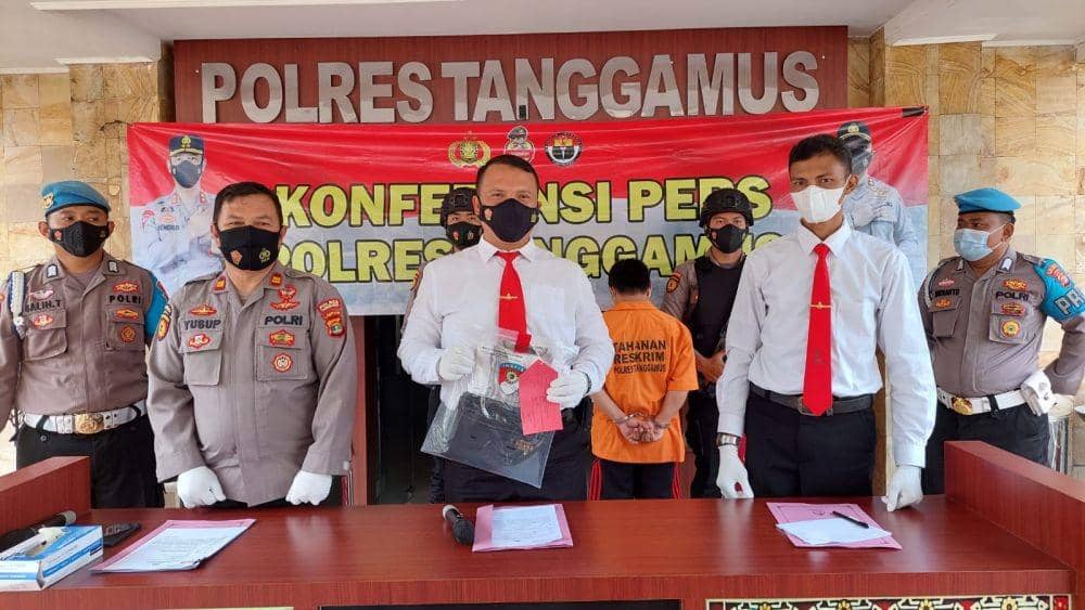 Diduga Cabuli 7 Murid, Guru Ngaji Ditangkap Polres Tanggamus