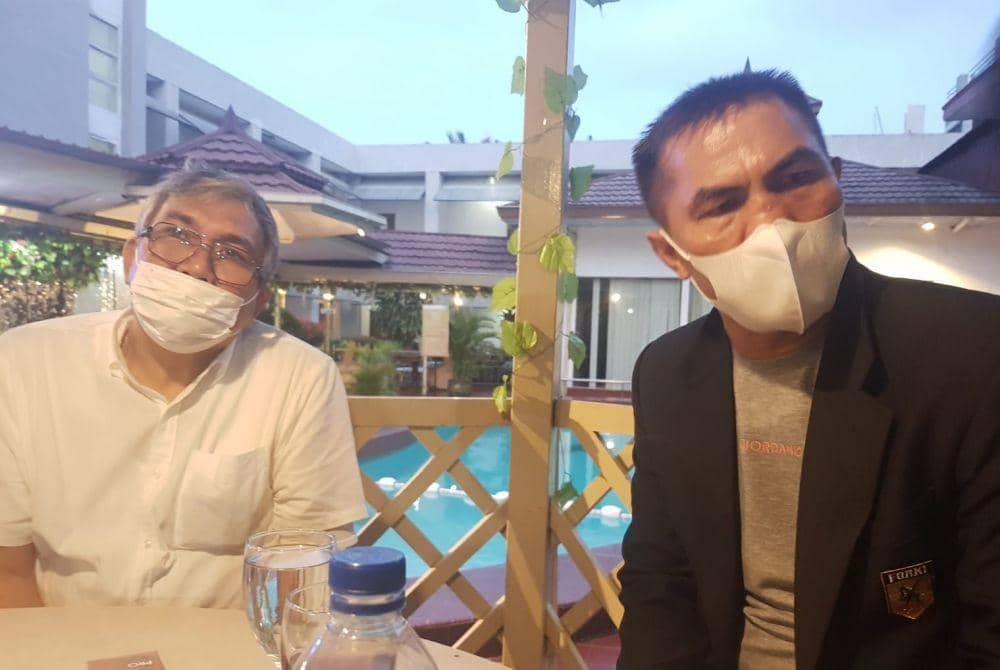 Ketua KKI Medan Gorgom Siregar dan pelatih AKP Janpiter Napitupulu (Dok.IDN Times/istimewa)