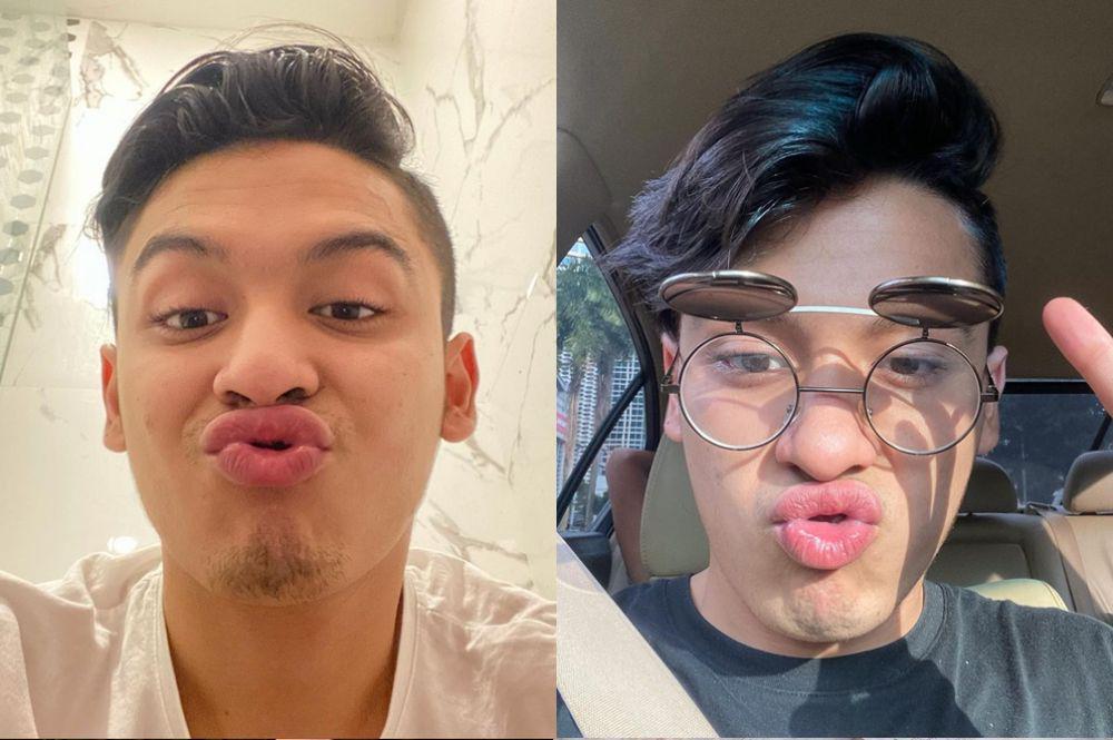 10 Potret Asyraf Jamal dengan Ekspresi Duck Face, Jadi Gaya Andalan!