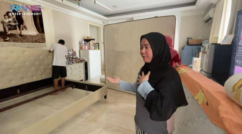 potret terbaru kamar Nagita (YouTube.com/Rans Entertainment)