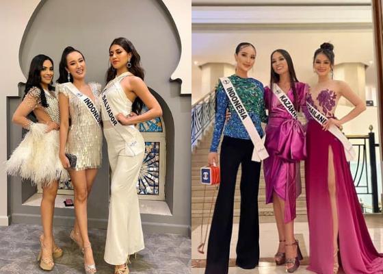 9 Video TikTok Seru Bella Aprilia Bareng Peserta Miss Intercontinental