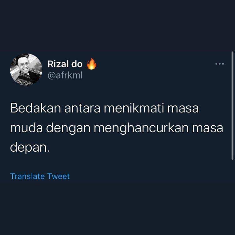 cuitan salah satu pengguna Twitter tentang kehidupan (instagram.com/dramatwitter.id)