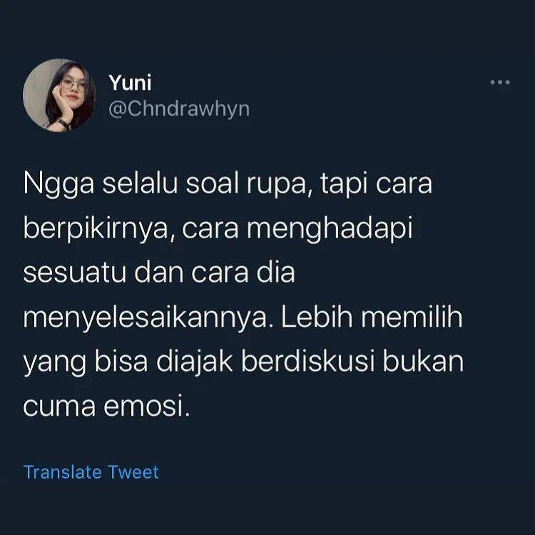 cuitan salah satu pengguna Twitter tentang kehidupan (instagram.com/dramatwitter.id)