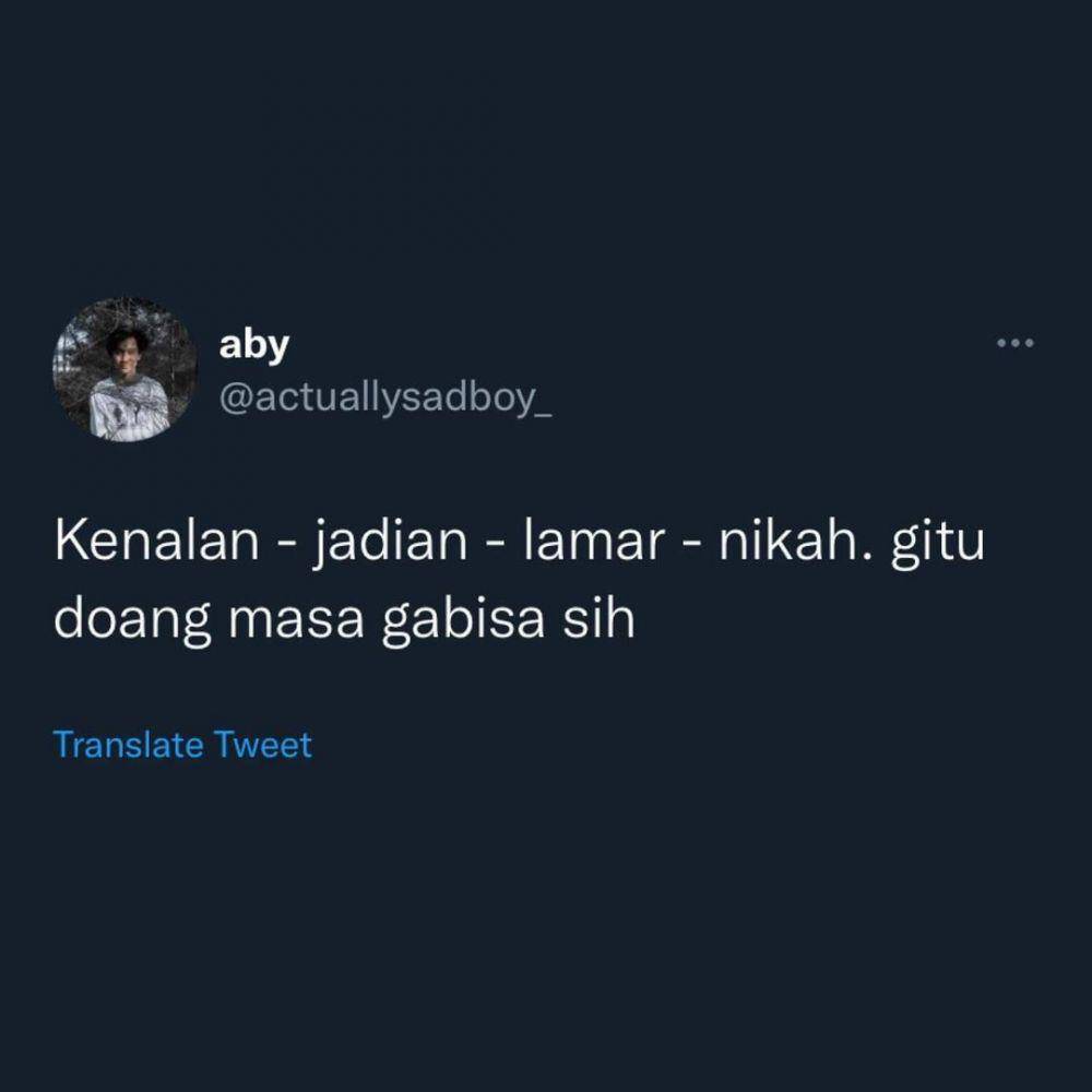 cuitan salah satu pengguna Twitter tentang kehidupan (instagram.com/dramatwitter.id)