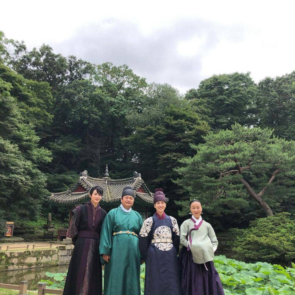 potret di balik layar drama The King's Affection (instagram.com/gyupil)