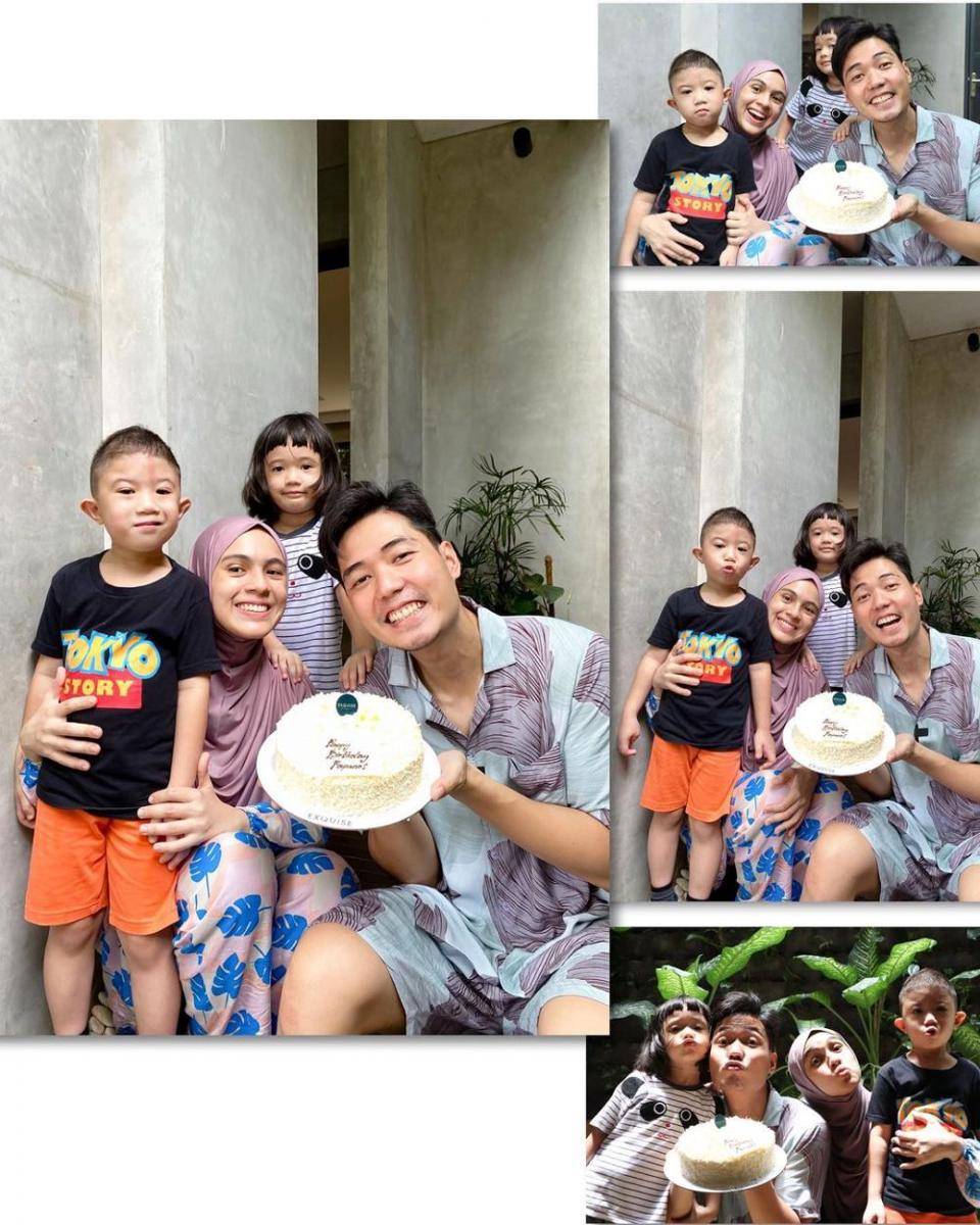 potret keluarga Nycta Gina dan Rizky Kinos (instagram.com/missnyctagina)