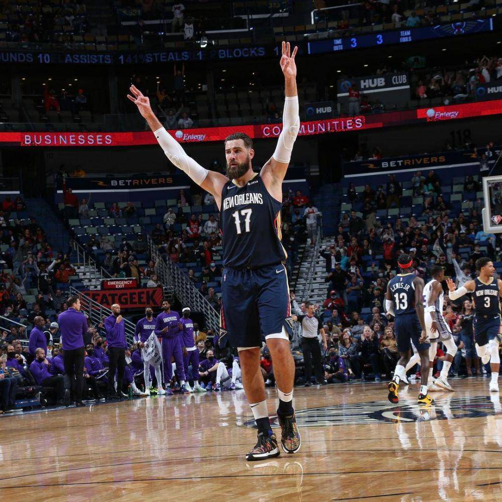 Jonas Valanciunas (instagram.com/pelicansnba)