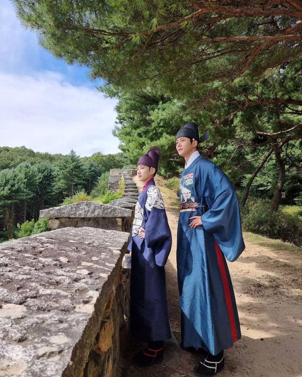 potret di balik layar drama The King's Affection (instagram.com/eunbining0904)