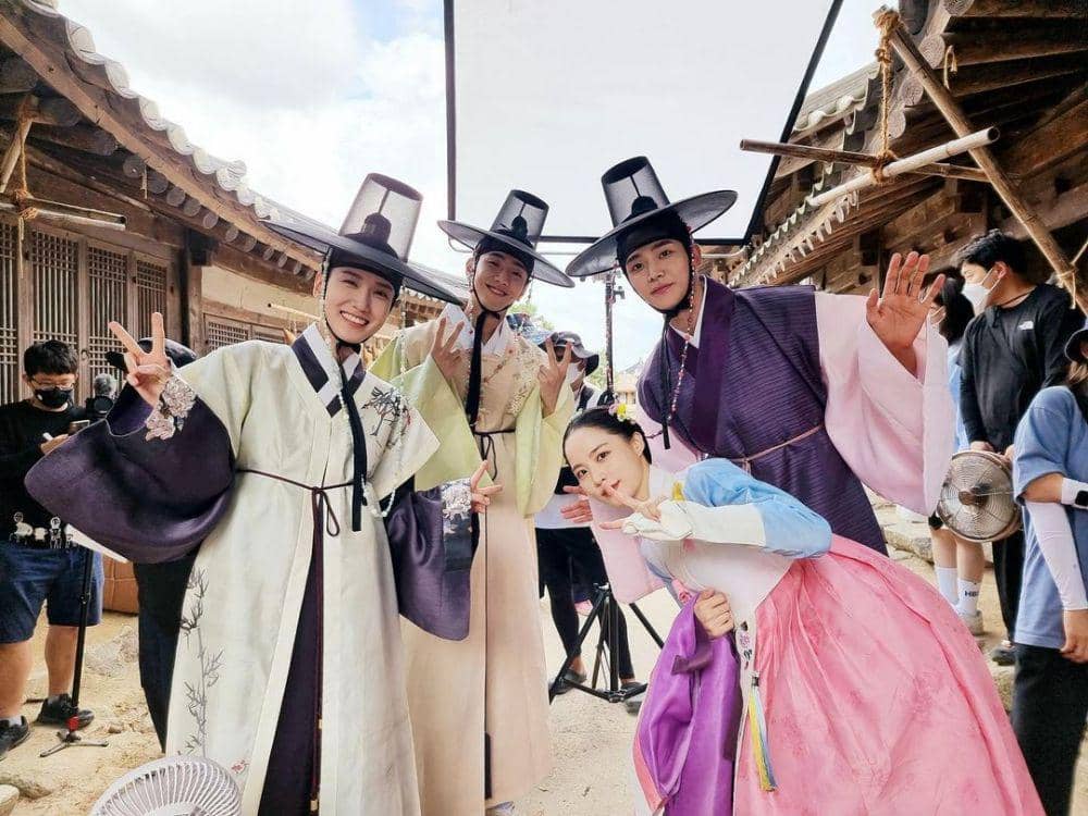 potret di balik layar drama The King's Affection (instagram.com/nam_yoonsu)