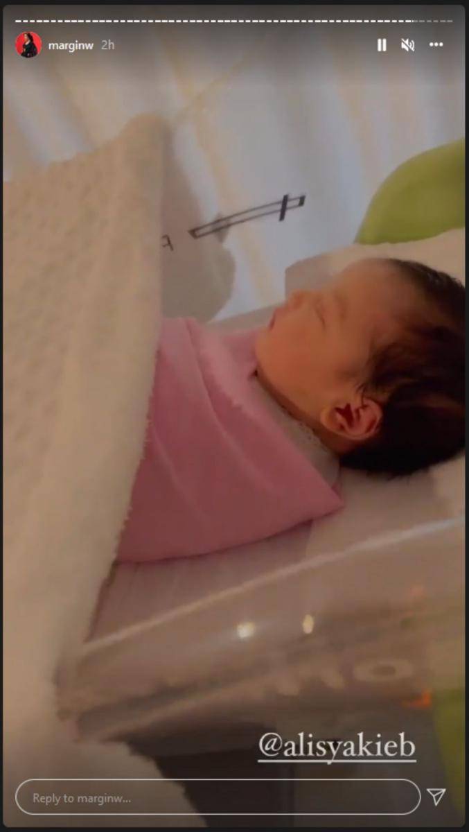 Anak Margin Wierheem dan Ali Syakieb (Instagram.com/marginw/)